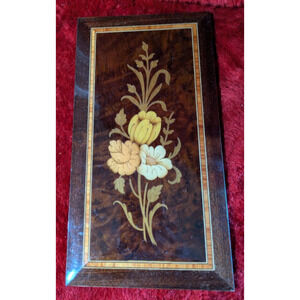 MayFlower Made In Italy META DI SORRENTO Wood Wall Plaque Picture Original
